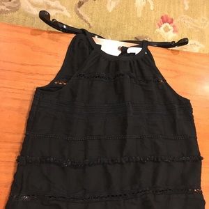 Black Sleeveless Shirt
